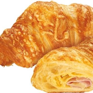 Croissant met kaas en kipfilet